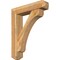 Ekena Millwork Legacy Craftsman Rough Sawn Bracket w/ Offset Brace, Western Red Cedar, 8"W x 36"D x 44"H BKT0806X36X44LEC04RWR - alternate 1